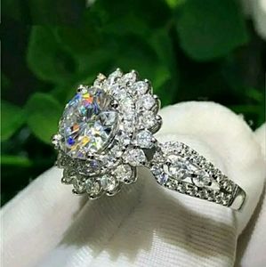 SALE! 2.5ct Double HALO Engagement Ring